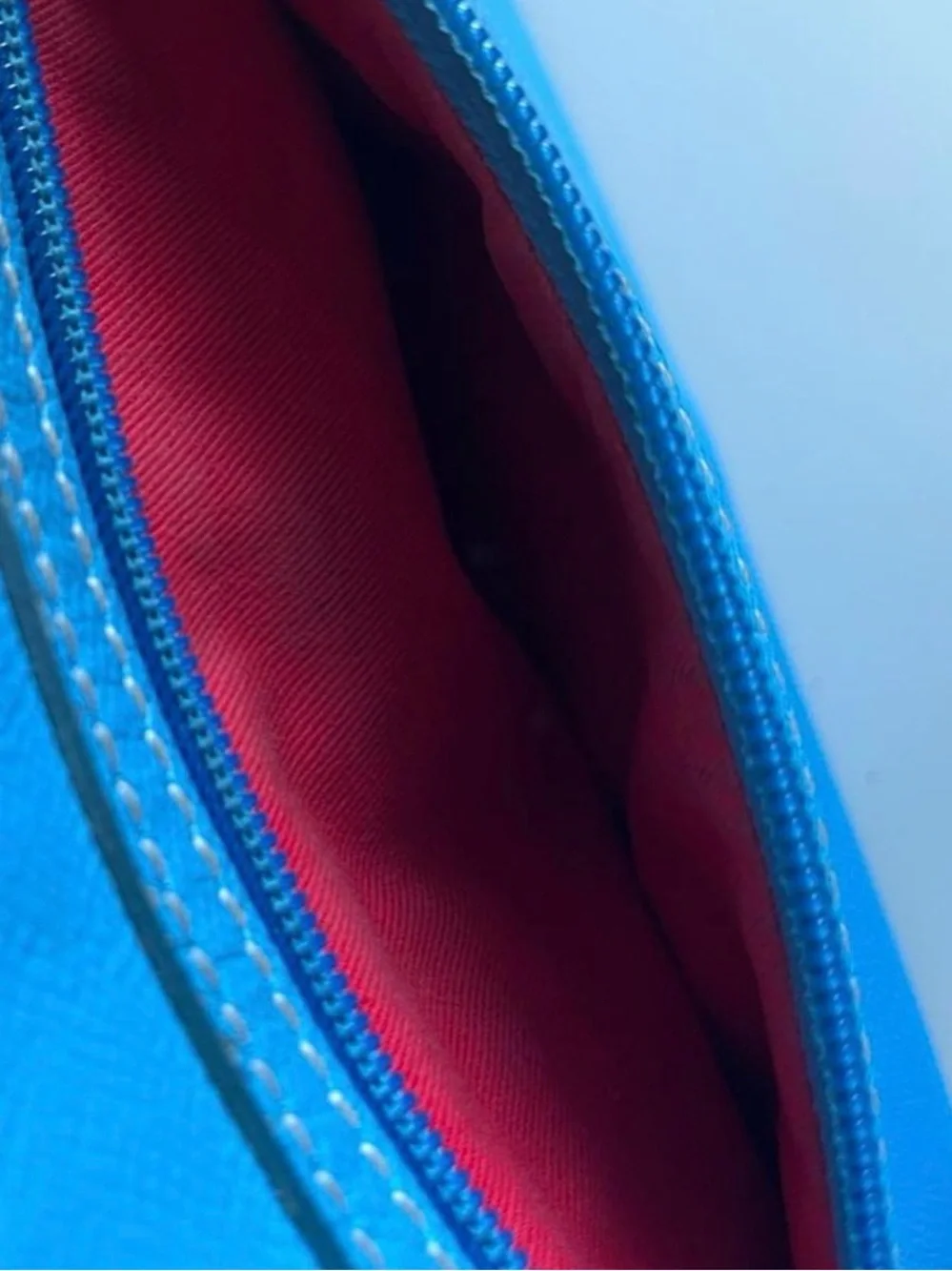 Dooney & Bourke Turquoise Leather Tote with Logo Medallion